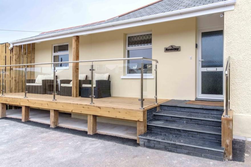 Family Holiday Home Only 100 Metres From The Sandy Beach