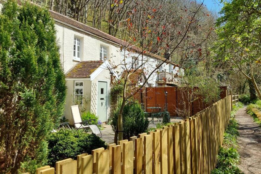 Cottage by the East Lyn River in the heart of Exmoor National Park near Lynmouth