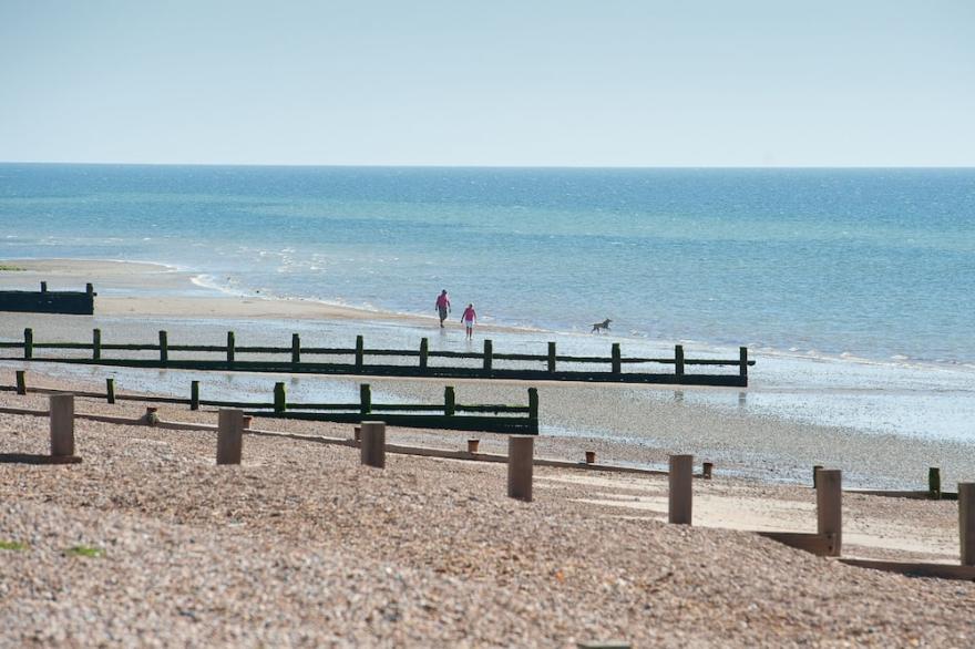 Stunning beach front property with sea views and hot tub featured in Tatler