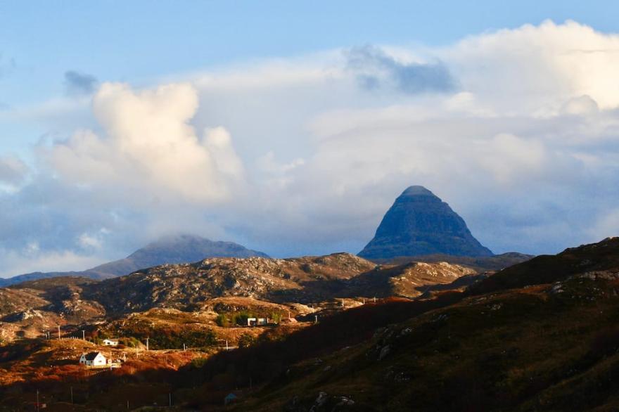 Stunning Panoramic Sea Views In The Idyllic North West Highlands Of Scotland.