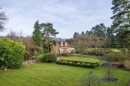 A recently converted Kent ragstone coach house near Sevenoaks.