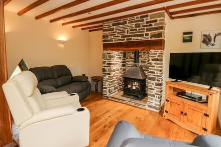 PLOONY BARN, pet friendly, with hot tub in Knighton