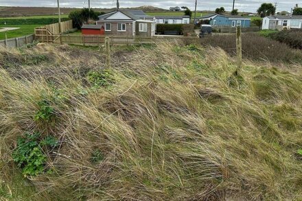 Beach house by the dunes in Gwithian, Cornwall