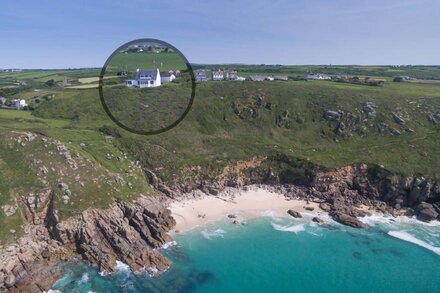 Stunning views, directly above Porthchapel Beach on the SW Coastal Path