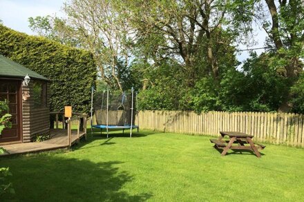 The Old Byre. Cosy Barn conversion sleeping 6 people. Pets welcome.