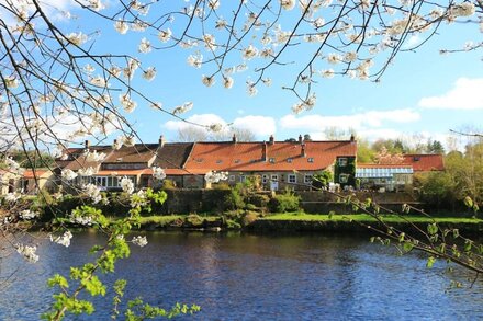 Idyllic cottage on the banks of the River Tees, Yorkshire / Durham border