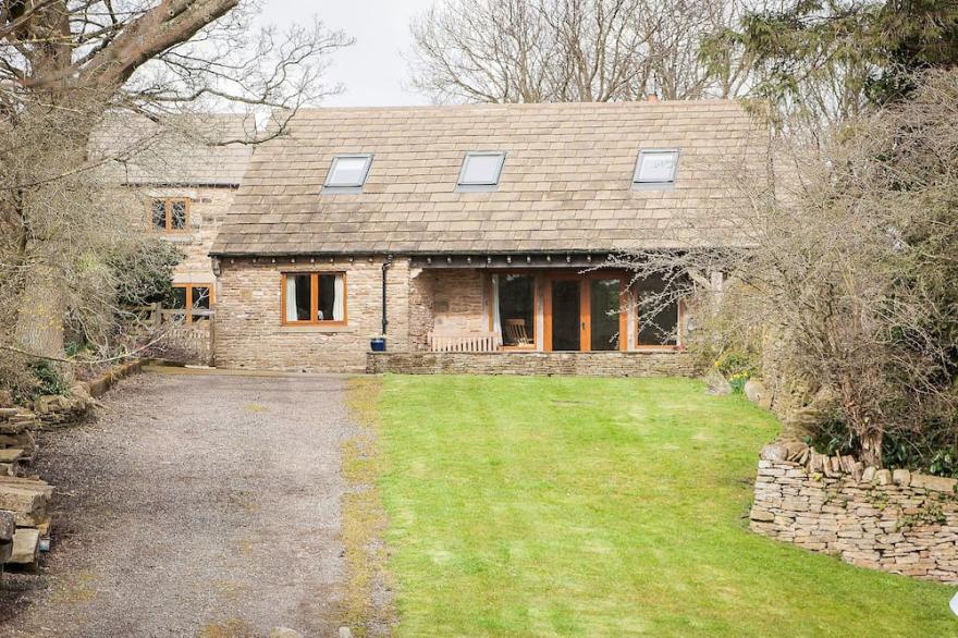 Country Retreat in the Peak District. Great location for cyclists. Pet friendly