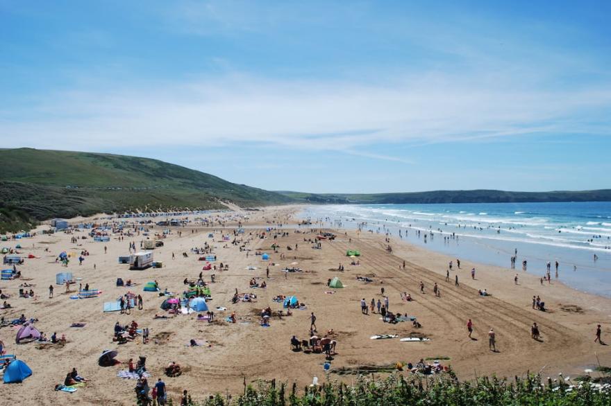 Fantastic Dog Friendly Apartment With Stunning Views Over Woolacombe Beach.