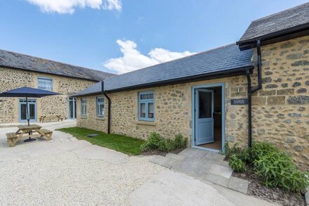 A beautiful detached barn conversion with stylish contemporary furnishings