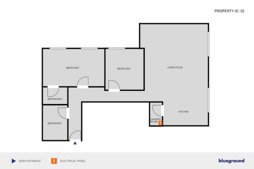 Modern Trendy Clerkenwell 2BR, nr. Barbican, by Blueground