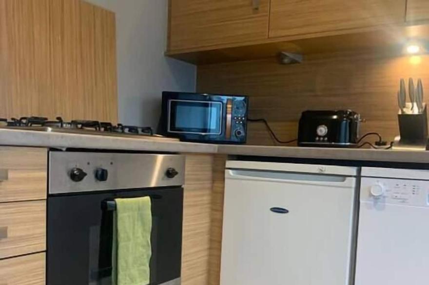 ⭐️ Modern 1 bed flat ⭐️ Merchant City-Free Parking⭐️