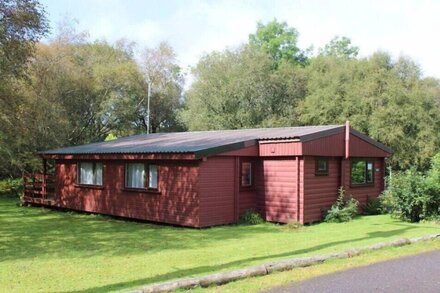 Self-Catering log cabin near Plockton and the Isle of Skye secluded, well equipped and dog friendly.