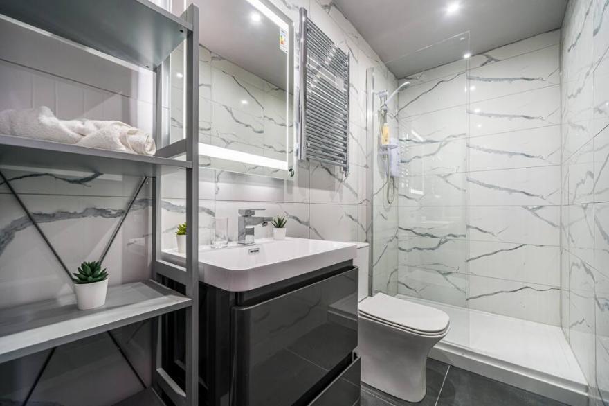 Deluxe 1 Bedroom Apartment with Shower