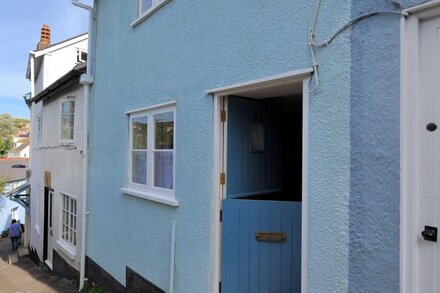 30 SHERBORNE LANE, with open fire in Lyme Regis