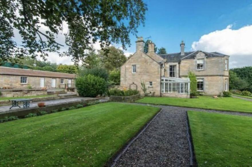 Stunning Scottish Manor House With Substantial Grounds