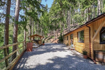 LADY BAGOTS CABIN, pet friendly, character holiday cottage in Ruthin