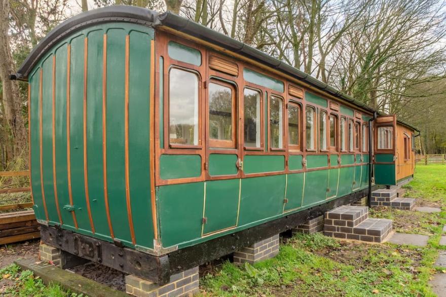 Take An Adventure Aboard Your Very Own Victorian Railway Carriage