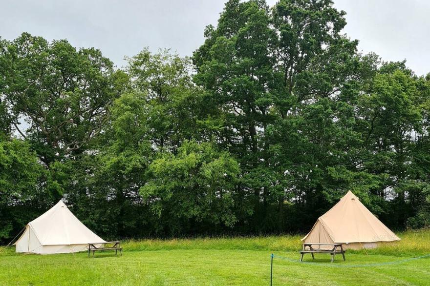 Beautiful Location. Open Skies. Easy Access London 1h. Sole Use 6 Tents.