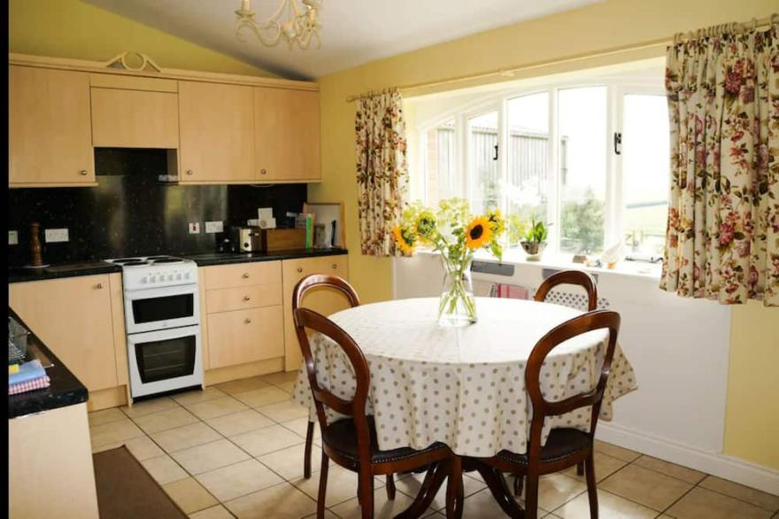 Meadow cottage- two bedrooms both ensuite and all on one level.