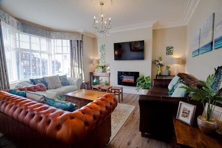 The Station Lodge, Filey. Sleeps 12