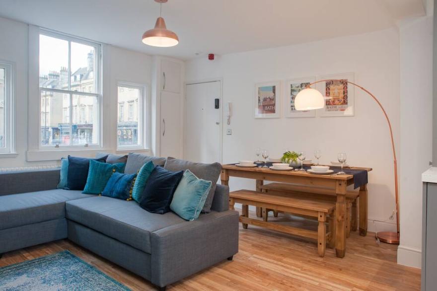 Boutique luxury apartment in Bath City Centre