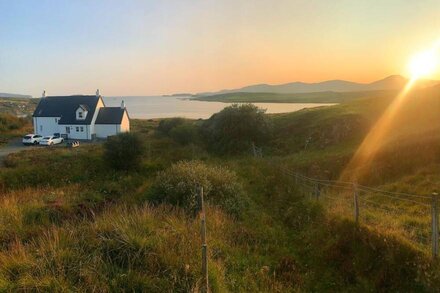 Dramatic Sea Views At Healabhal House on the Isle of Skye.