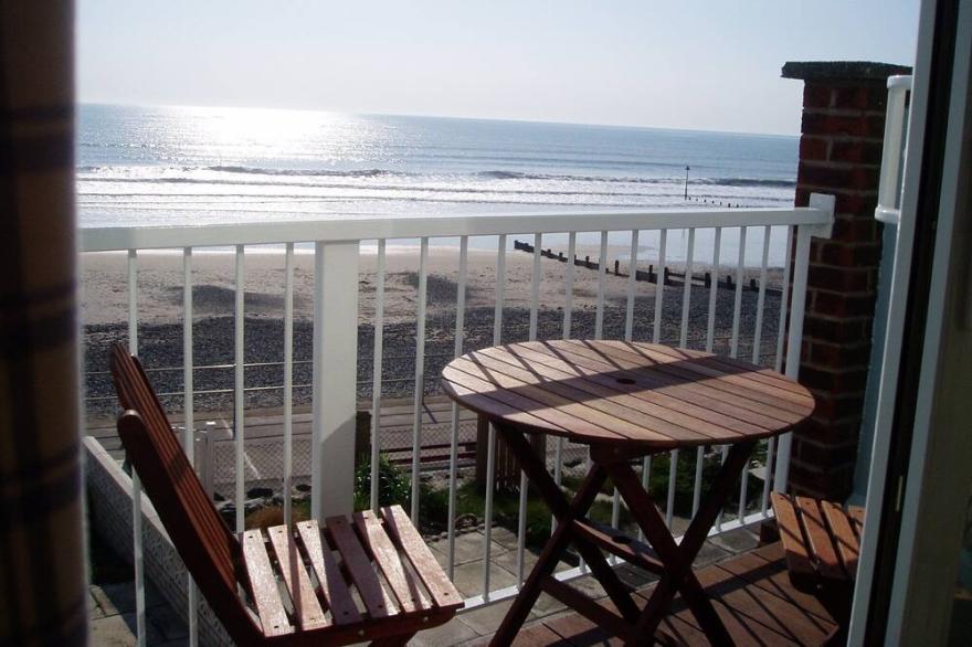 Beach house with wonderful sea views, direct access to beach, glorious sunsets