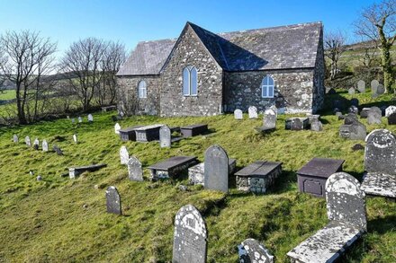 St Aelrhiw's Church in the beautiful Pwllheli