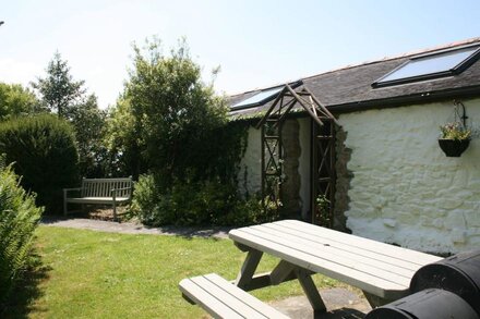 2 bedroom barn conversion on smallholding with alpacas, goats and pigs