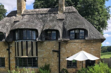 Thatched cottage, The Cotswolds