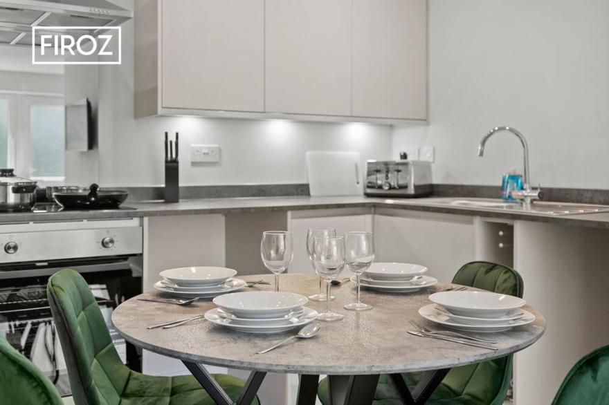 1 Bed 1 Bath Apartment For Contractors By FIROZ PROPERTY MANAGEMENT
