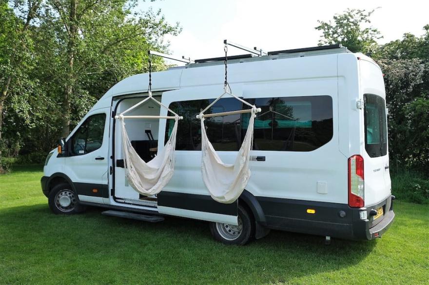 Superb 4 Berth Campervan With Kingsize Bed