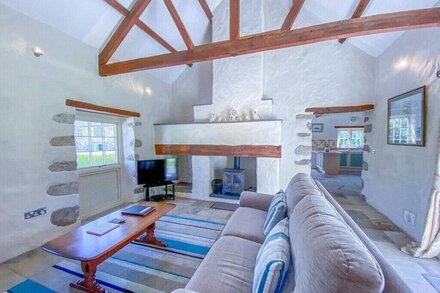 Spectacular, award winning self-catering barn conversion in Pembrokeshire.