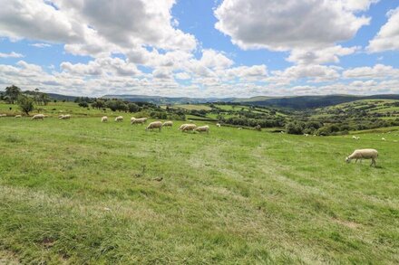 WOODLAND VIEW, pet friendly, with hot tub in Rhayader