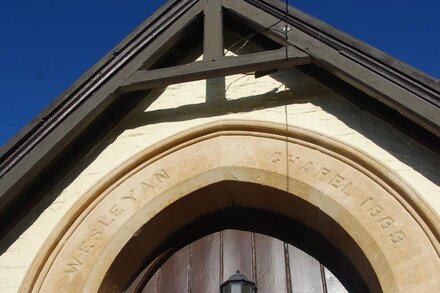 Former Wesleyan Chapel Lee Bay<br>‘DEEP STEAM CLEANED AND SANITISED<br>With EV CHARGER