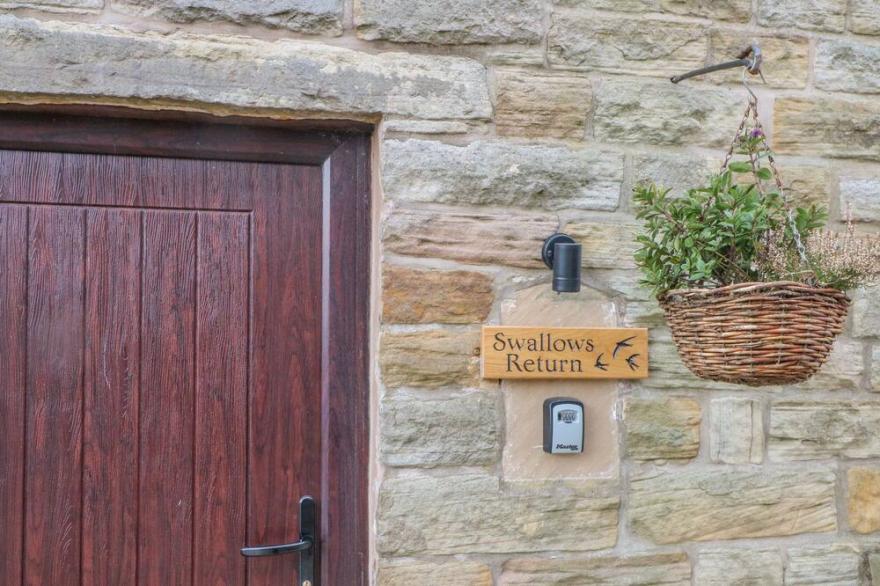 SWALLOWS RETURN, romantic in Sutton Near Macclesfield