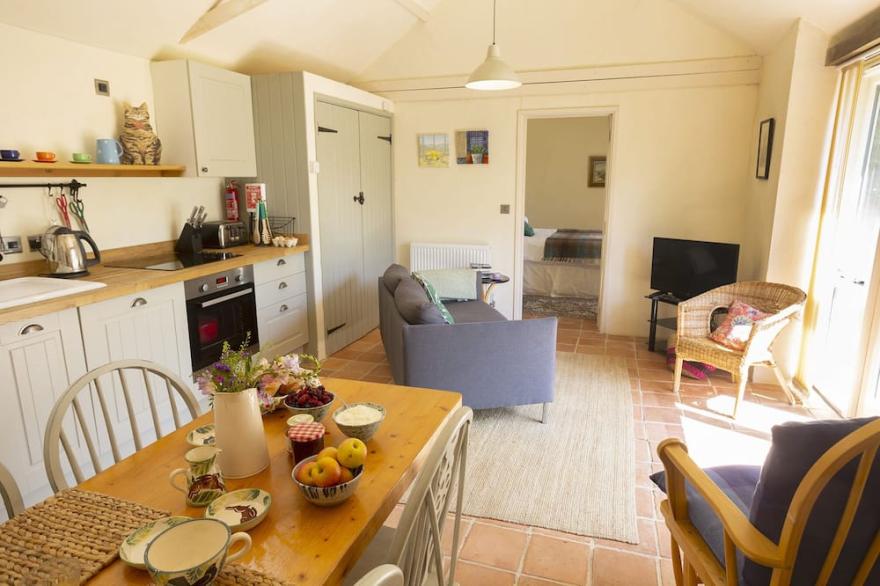 Rural retreat in the grounds of West Stow Hall