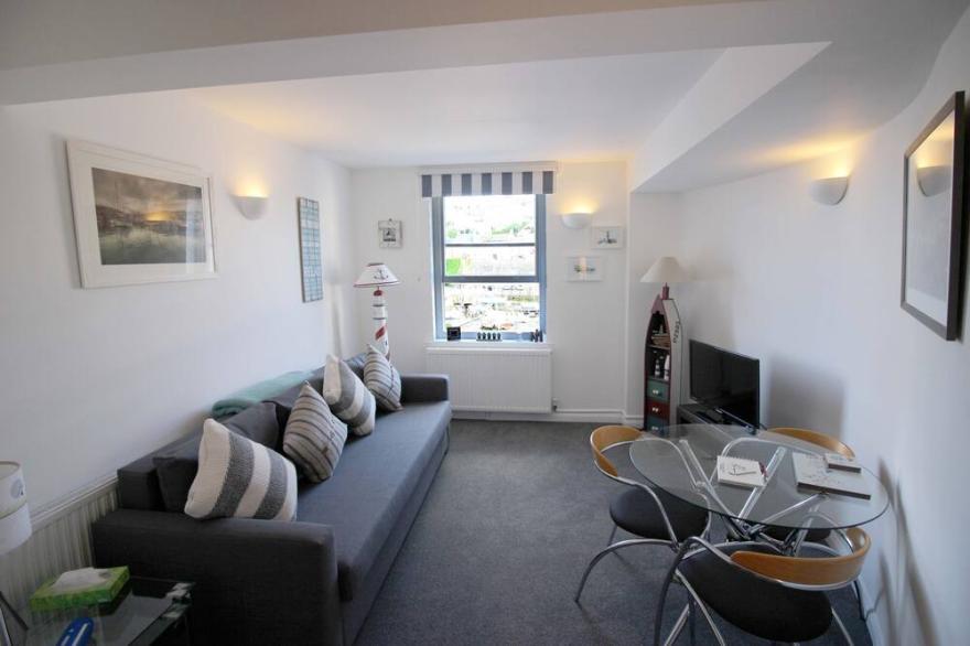 Lovely apartment located directly on the Quay overlooking Brixham Harbour