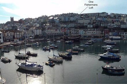 Lovely apartment located directly on the Quay overlooking Brixham Harbour