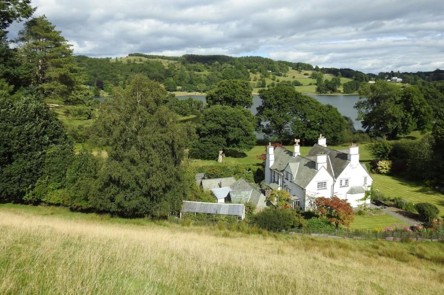 Cottage With Views Of Esthwaite Water, an Osprey Nest and Close To Hawkshead