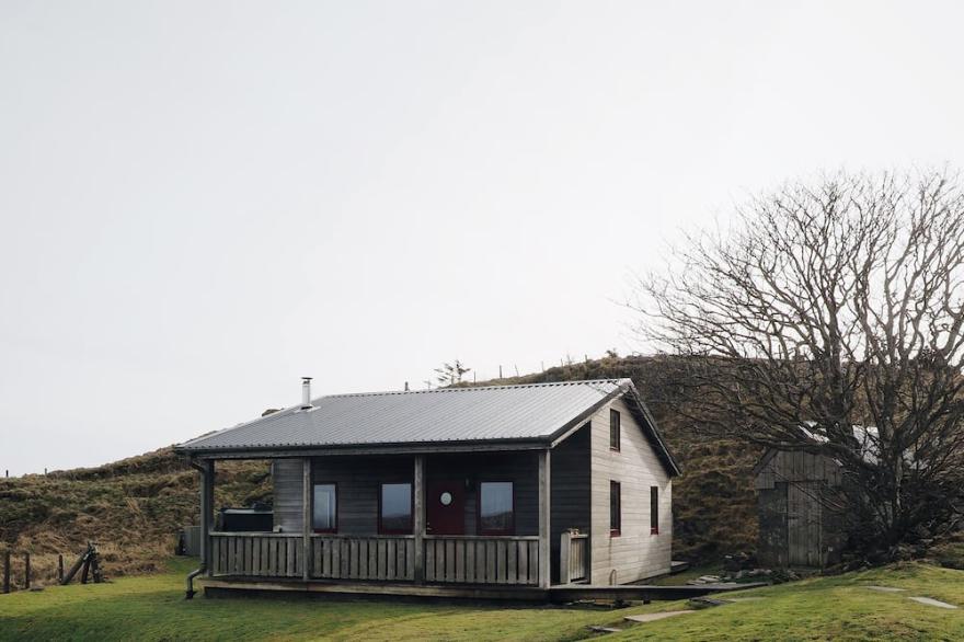 Gorgeous Cabin In Durness Scottish Highland 3 Minutes Walk From Beach