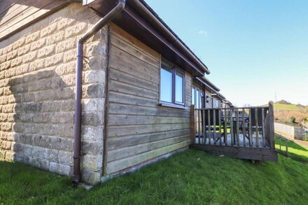 CHALET LOG CABIN C11, family friendly, with a garden in Combe Martin