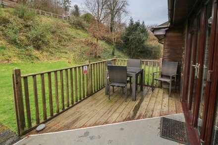 CHALET LOG CABIN L6, pet friendly, with a garden in Combe Martin