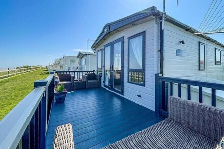 Stunning caravan full sea views at Broadland Sands Holiday Park ref 20285BS