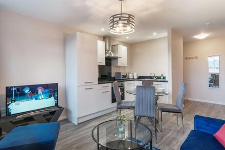 Contemporary 1 Bed Manchester Flat - Sleeps 3