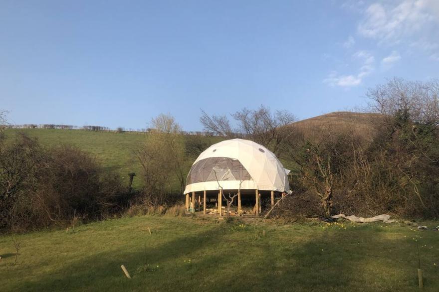 High end glamping in beautiful rural location in Mid-Wales