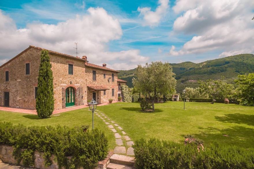 My Rental Homes - Villa Il Castagno With Private Swimming Pool And Ample Garden