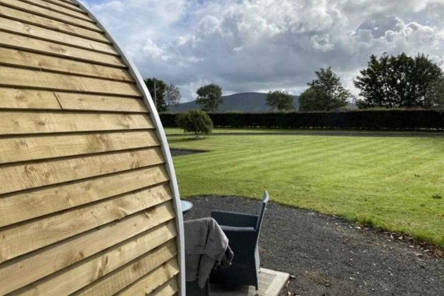 Private Pod and Hot Tub 5 minutes from the Beautiful Coastal town of Ballycastle