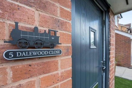 Stylish Railway Themed House - Central Warrington