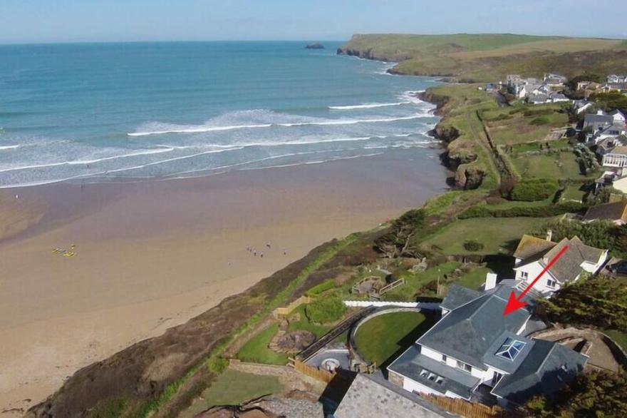 THE WHITE HOUSE, Family Friendly, With A Garden In Polzeath